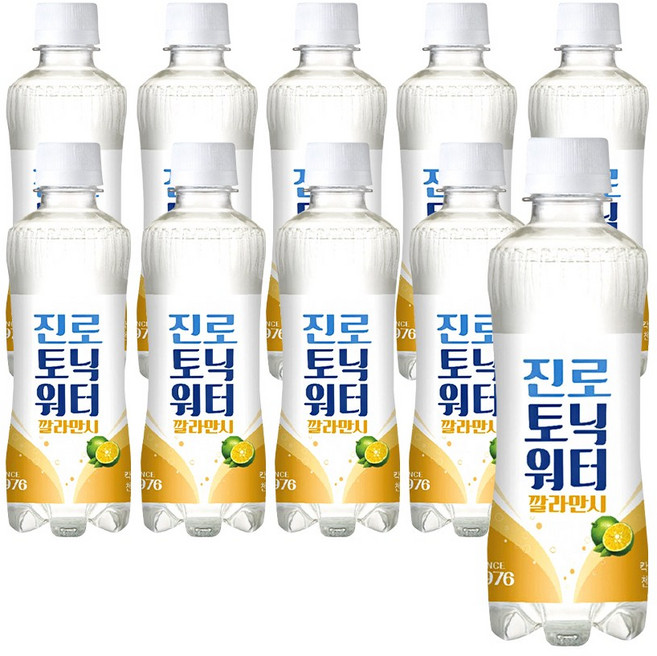 하이트진로 진로믹서 토닉워터 깔라만시, 300ml, 10개