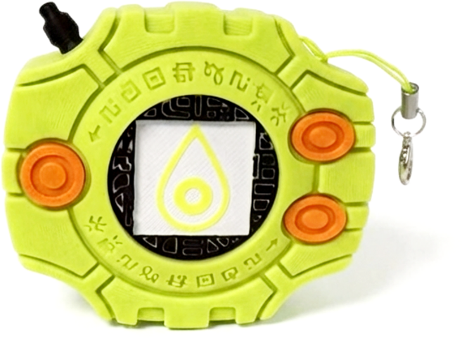 디지몬 디지바이스 홀리 플랜 자석 LED 무드등, 순수