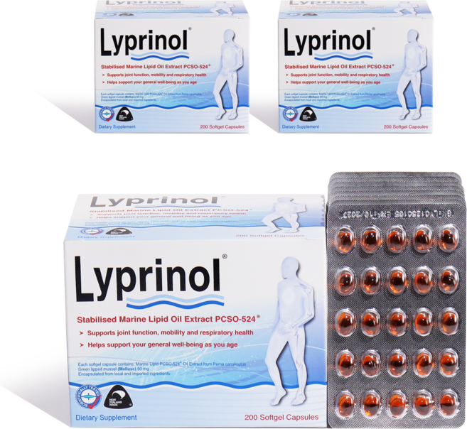 뉴질랜드 초록홍합 파마링크 리프리놀 200캡슐 3통 1세트, 200정, 3개