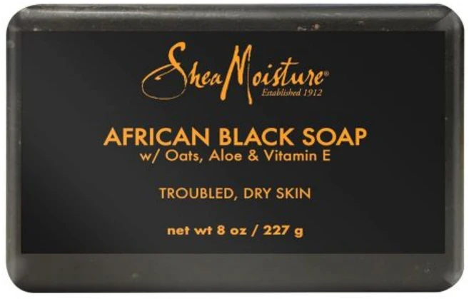 SHEA MOISTURE 쉬어 모이스처 아프리카 블랙 바 비누 with 시어 버터, Shea Butter - 쿠팡