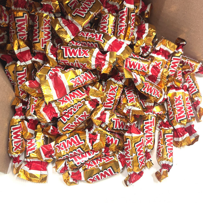 트윅스 미니 초코바 대용량 간식용 초콜릿 x 60봉, 10g, 60개