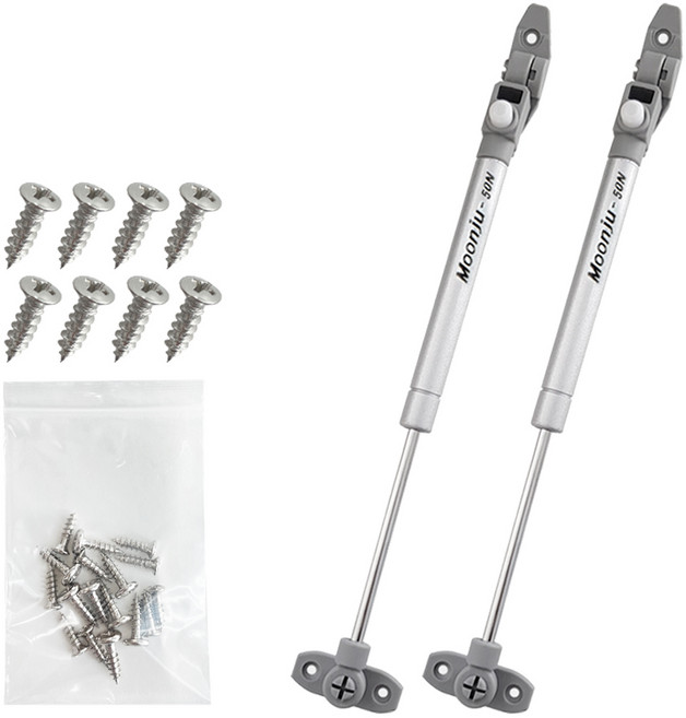 문주 싱크대 댐퍼쇼바 가스 유압 댐핑실린더 50N(5kg) 2개, 1개, 댐퍼쇼바 50N