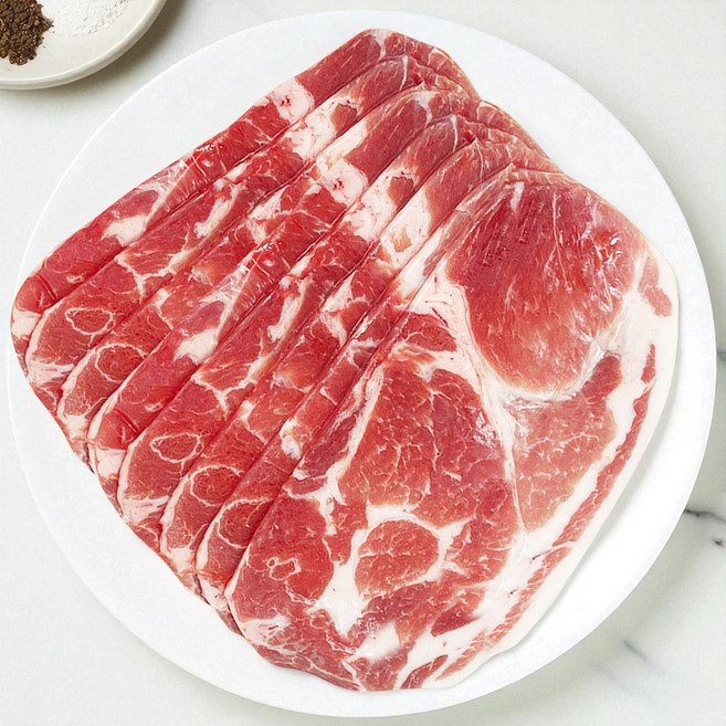 양념갈비용 목전지 8mm 구이용 소포장, 3개, 500g