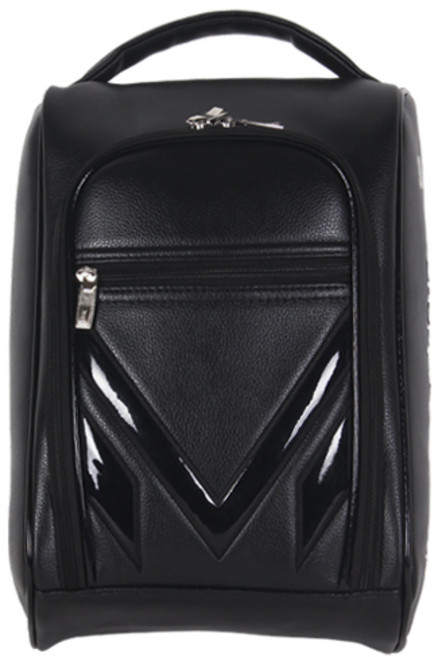 맥클라이드 골프 신발주머니 신주머니 골프화 슈즈백 실내화주머니 스포츠 신발가방, 블랙-블랙, 1개