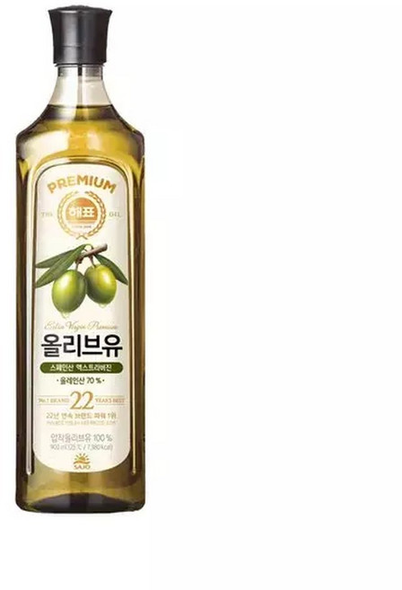 사조 올리브유 900ml 총 총 2개