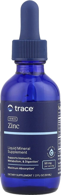 Trace Minerals 이오닉 징크 50mg 59ml(2fl oz), 제품상세정보참조, 상세참조, 1개, 59ml - 쿠팡