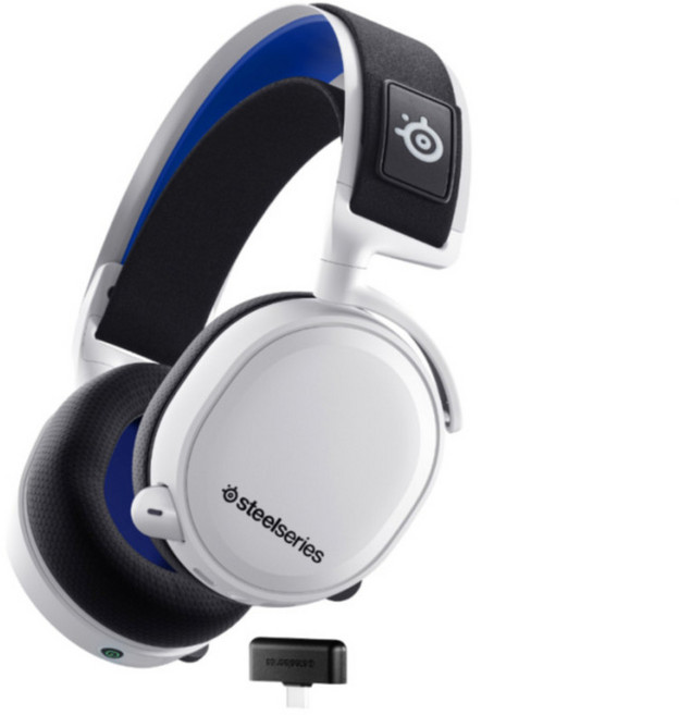 스틸시리즈 Arctis 7P 플러스 게이밍 오버이어 헤드셋 플스 전용