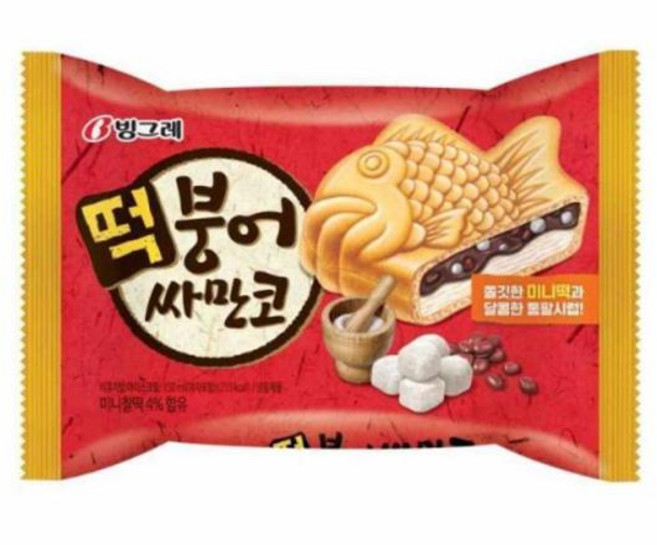 빙그레 떡붕어싸만코 150ml 10개