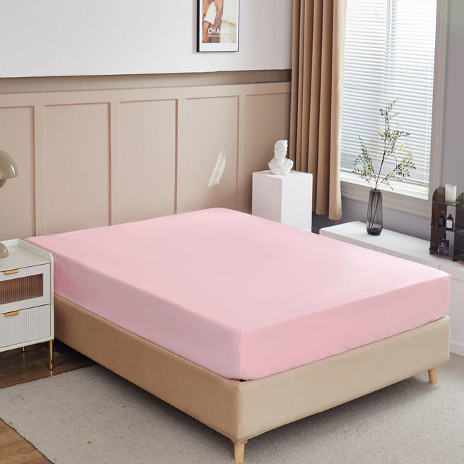 사계절 방수 매트리스 커버, 분홍색 / 핑크