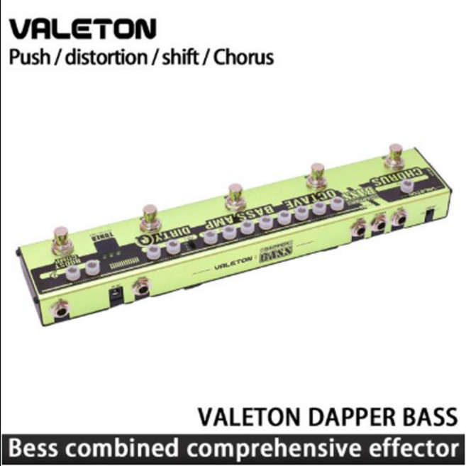 멀티이펙트 기타 VALETON DAPPER 페달(딜레이 코러스 오버드라이브 하이 게인 디스토션 효과 포함), 03 Dapper Bass