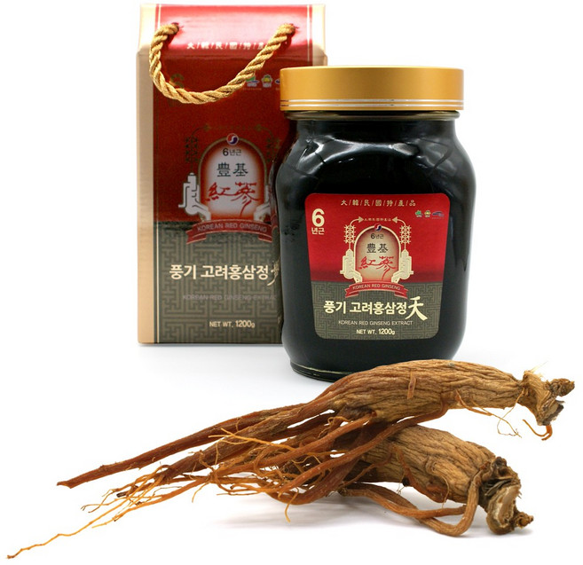 풍기 고려홍삼정 천 1200g - 나를 위해 국내산 6년근 홍삼농축액 콜라겐, 1개, 1.2kg