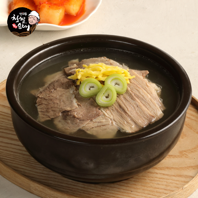 신의주찹쌀순대 곰탕 국밥 살림팩, 5개, 500g