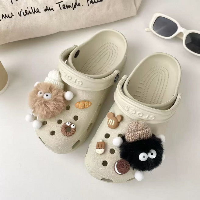 미루노폼폼먼지인형 신발 악세사리 파츠 7p