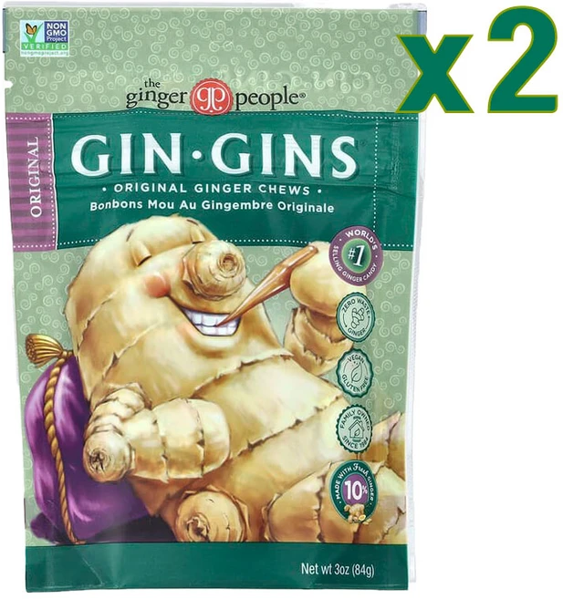 진저피플 진진 생강 진저 츄 오리지널, 84g, 2개 - 쿠팡