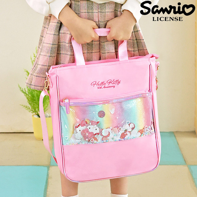 신발주머니 산리오 블링 보조가방 학원가방 초등학생 실내화가방