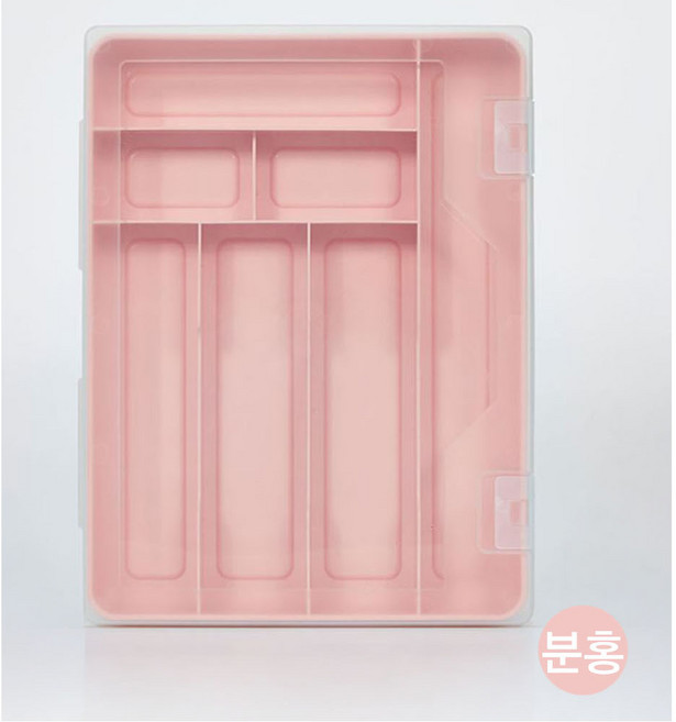 지금스토어 다용도 문구 정리트레이 문구정리세트, 1개, 분홍세트