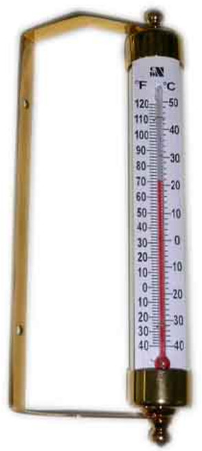 미래사이언스 아날로그 벽걸이 실내실외온도계 한란계, 1개