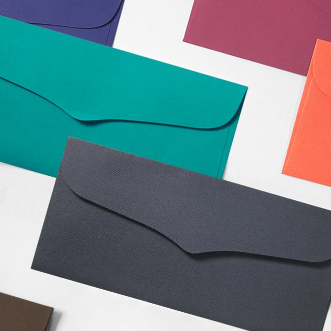 컬러 무지 용돈봉투 50장 세트 경조사 현금 세뱃돈 축의금 답례봉투, 1개, 혼합색상