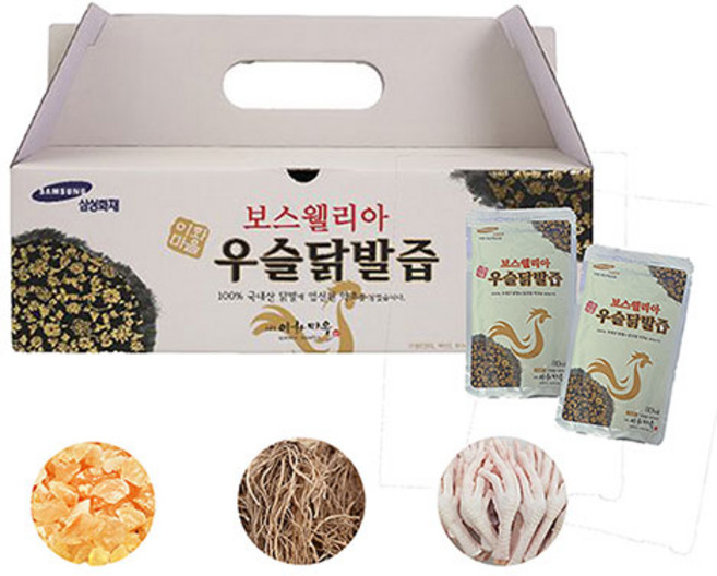 보스웰리아 (100% 국내산 닭발) 우슬 닭발즙 80ml x30포, 30개