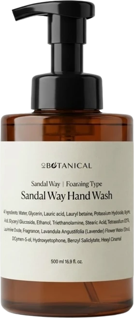 보태니컬 프리미엄 핸드워시 샌달웨이향 (거품형 안전성분 완벽살균), 1개, 500ml - 쿠팡