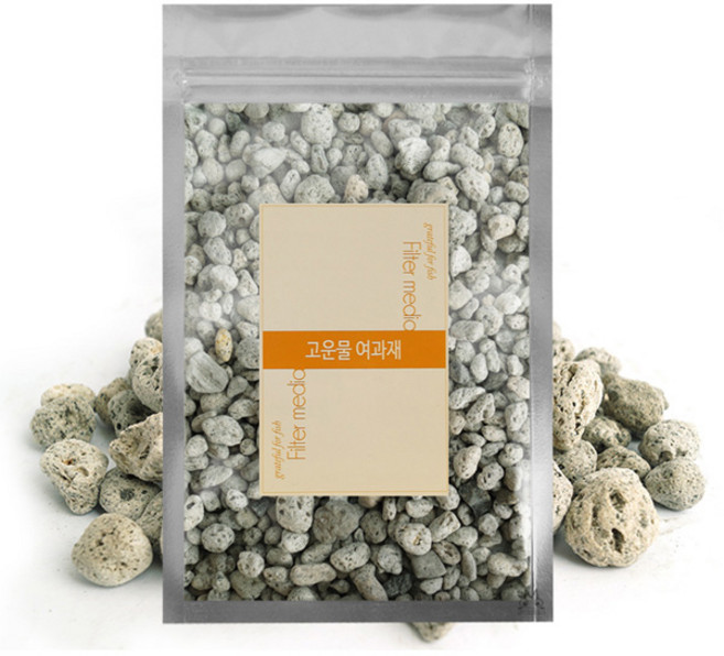 미미네아쿠아 초다공질 여과재 폴라이트 300g - (여과제), 1세트