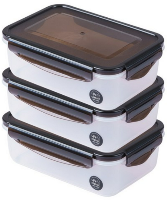 나누담 클래식 음식보관 밀폐용기 1100ml, 12개