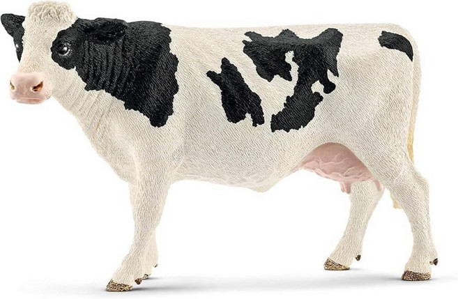 SCHLEICH Farm World 동물 인형 만 3-8세의 남아 여아용 농장 장난감 Holstein Cow, 홀스타인 소