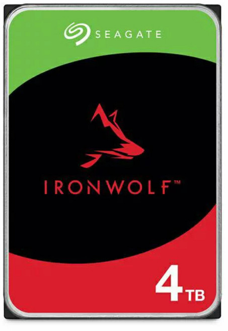 SEAGATE 希捷 IronWolf 4TB 3.5吋 NAS內接硬碟, 1個