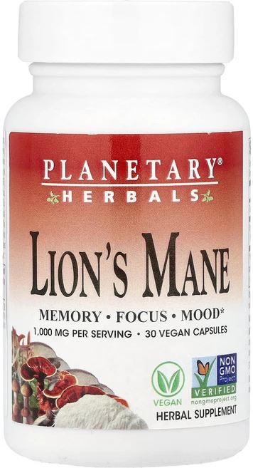 플래니터리 허벌 Planetary Herbals 노루궁뎅이버섯 베지 캡슐 30정캡슐 1정당 500mg124960원산지:기타, 플래니터리 허벌 Planetary Herbals, 노루, 1개 - 쿠팡
