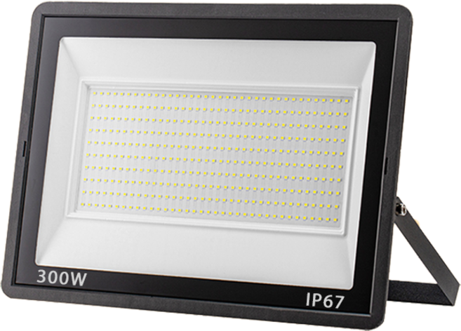 LED投射燈 IP67防水 戶外露營燈 180度可調, 300W足瓦-110V-白光(6500K), 1個
