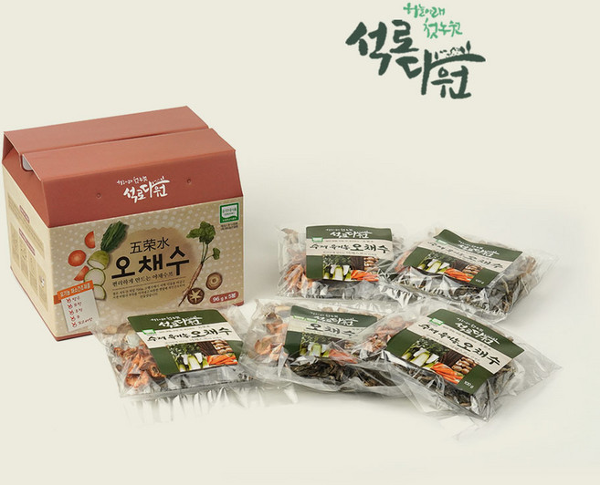 석로다원 유기농 오채수 친환경 야채수 기적의 야채스프 스프재료 해발 700m 경주 석두산 고랭지 국산차, 5개, 100g