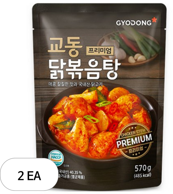 교동식품 프리미엄 닭볶음탕, 570g, 2개