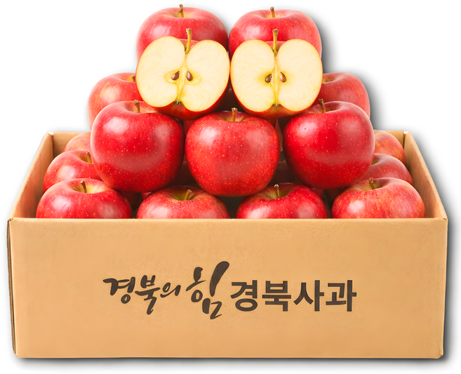 [푸른결] 경북산지직송 고당도Brix A급가정용 사과, 1박스