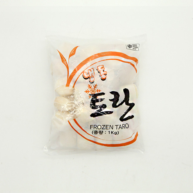 냉동 토란 1kg, 1개