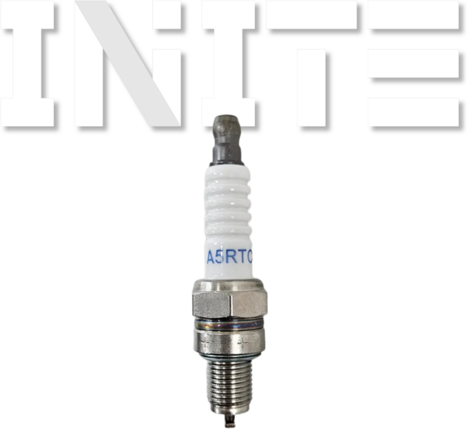 이니트 발전기 부품 점화플러그, 1개, 화이트