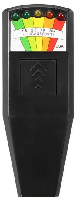 귀신 측정기 심령장비K2 휴대용 5 LED 가우스 EMF측정기 LCD 디지털 전자기장 방사선 테스터 전기 선 Style B, A, 1개