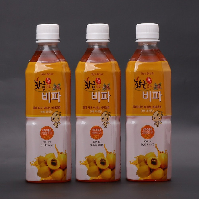 완도 비파 농축액 500ml, 3개