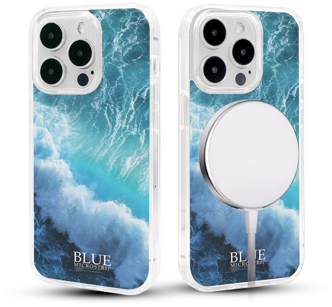 (셀론스타) CX203 오션웨이브 케이스 자석 마그네틱 아이폰 갤럭시 Z FLIP 6 방탄 케이스