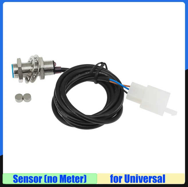 오토바이 속도계 센서 교체 키트 내구성 디지털 주행 거리계 케이블 ATV 맞춤형 범용 1 개, 1pcs sensor