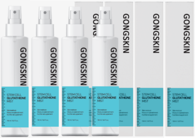 공스킨 글루타치온 미스트, 4개, 150ml