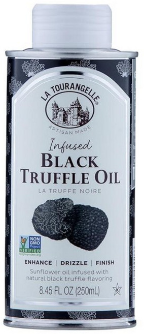 La Tourangelle 바질 오일 익스펠러 프레스 하이 올레산 오일 샐러드 피니싱 오일 스프레드 소스 딥에 적합 250ml(8.8온스), 1개, 250ml