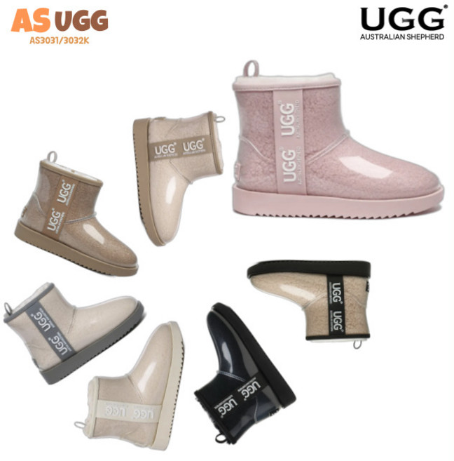 [빠른배송] 호주정품 에버어그 클래식 코티드 클리어 어그 부츠 성인 EVERUGG AS3031겨울 양털 레인부츠