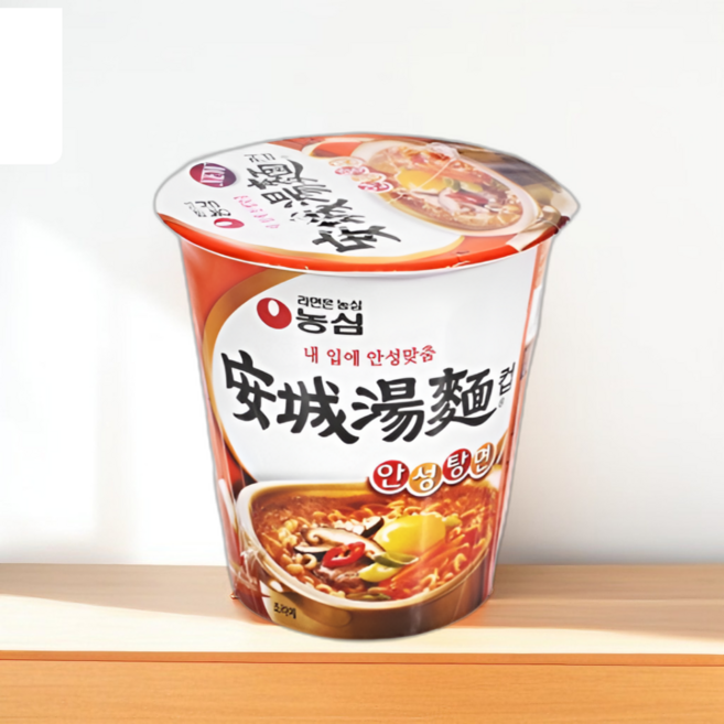 농심 안성탕면 소컵 66gx6컵, 12개