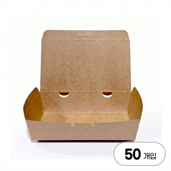 봄91 원터치 일회용 도시락 크라프트, 400개입, 1개