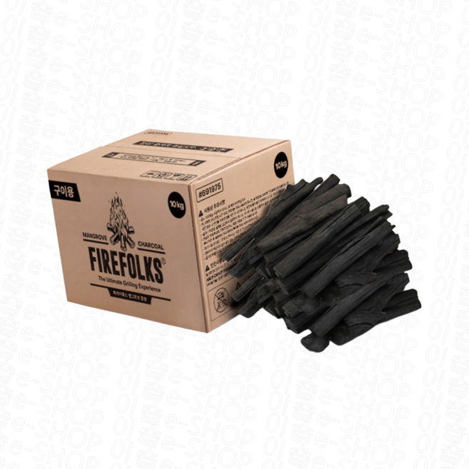 파이어폭스 맹그로브 참숯 10kg, 1박스
