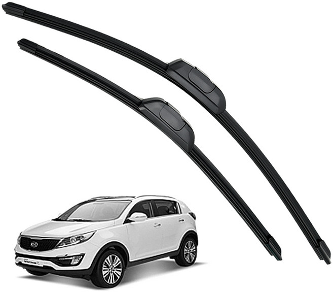 기아 스포티지 플랫 와이퍼세트 실리콘 와이퍼 전면세트 앞유리용 R 올뉴 디 올뉴 스포티지 00812