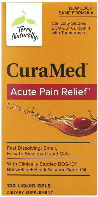 몸관리하세요 겨울입니다 Terry Naturally CuraMed 급성 완화 액상 젤 120정 특별관리진행, TerryNaturallyCuraMed급성완화액상젤12 - 쿠팡