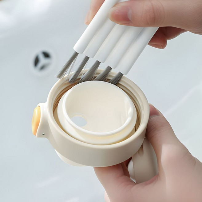 샘스 초슬림 만능 틈새 창틀 빈틈 구석 청소 브러쉬 틈새청소솔 창문틈새솔, 그레이