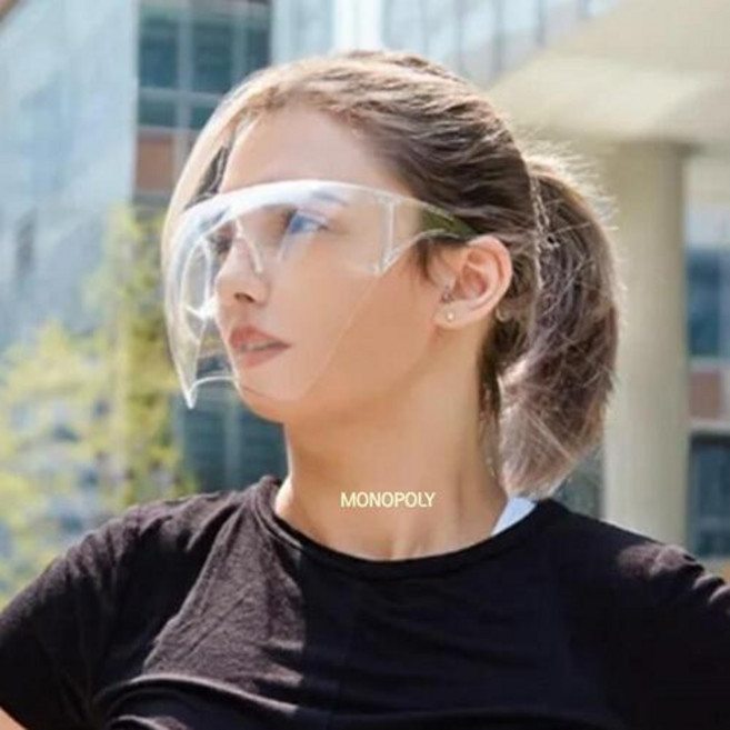모노폴리 얼굴 보안경 물놀이 워터파크 투명 마스크 워터축제, 단일상품1, 1개