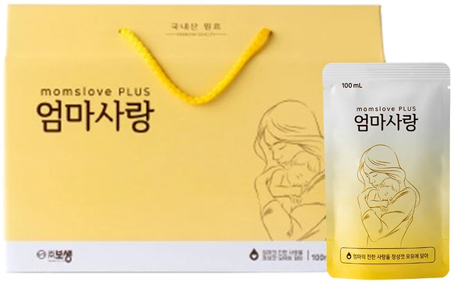 보생 엄마사랑 완모맘을 위한 산모 산후 관리 필수템, 100ml, 30개 - 쿠팡